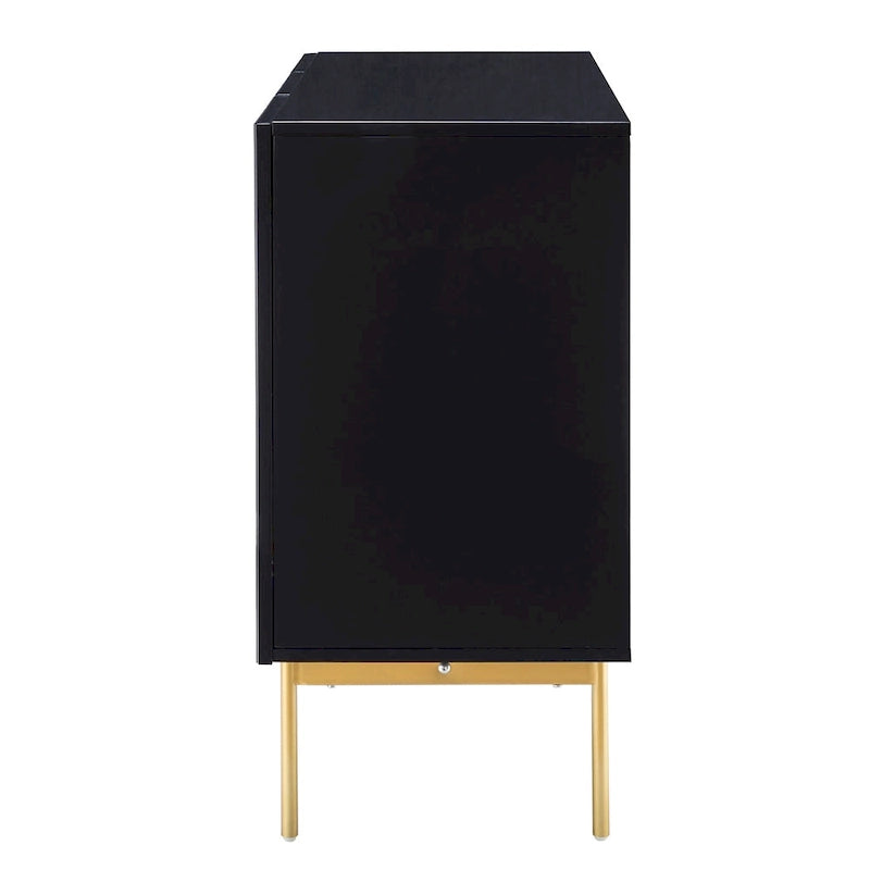 Multifunktionales 47"-Buffet-Sideboard mit 3 Türen