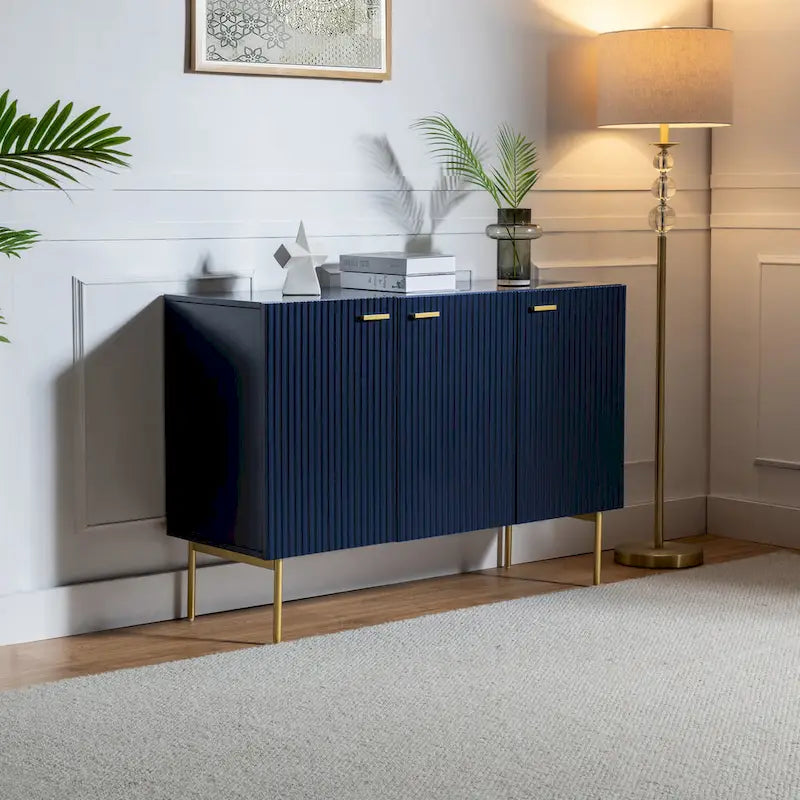 Multifunktionales 47"-Buffet-Sideboard mit 3 Türen
