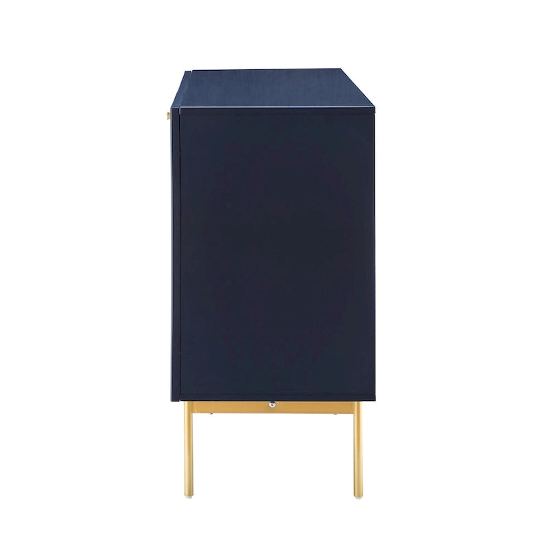 Multifunktionales 47"-Buffet-Sideboard mit 3 Türen