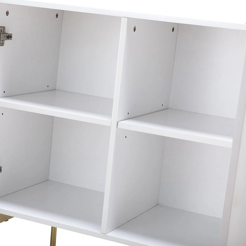 Multifunktionales 47"-Buffet-Sideboard mit 3 Türen