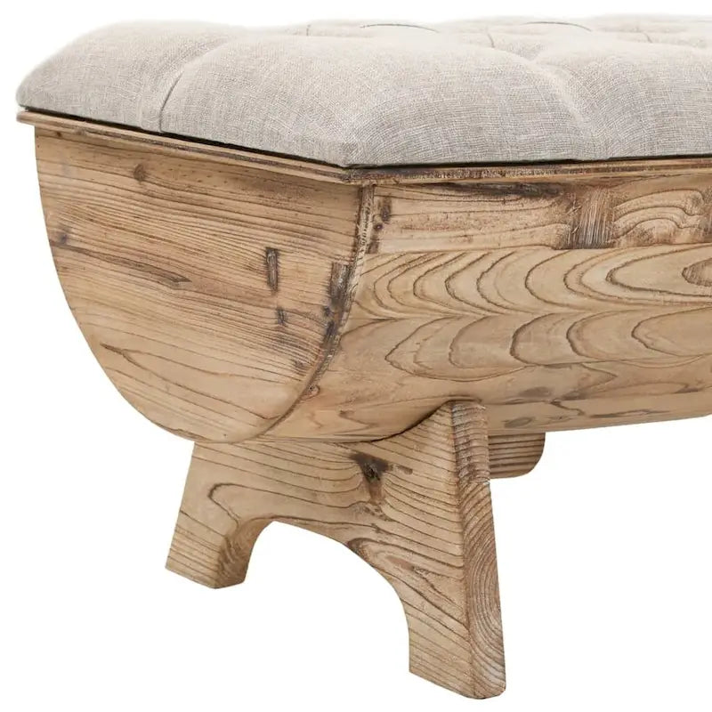 Storage Bench 40.6 Solid Wood Fir - 40.6 x 20.1 x 17.3