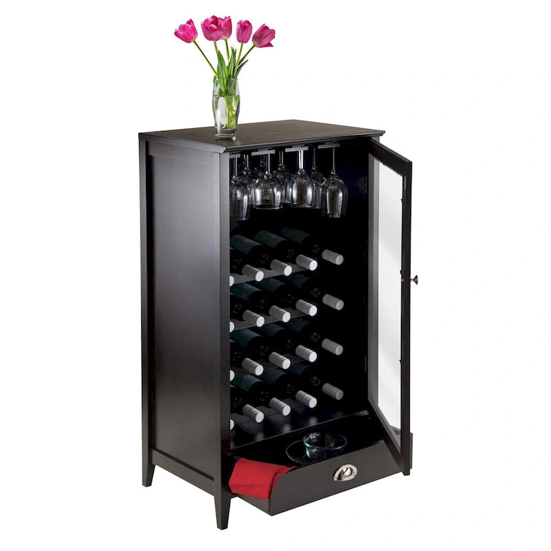 Wine Storage Cabinet, Espresso