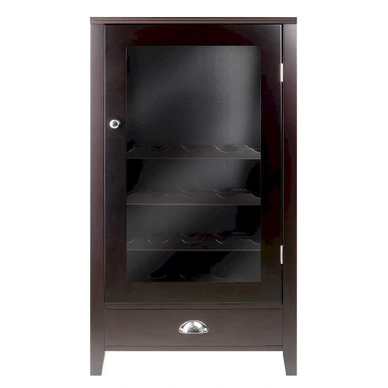 Wine Storage Cabinet, Espresso
