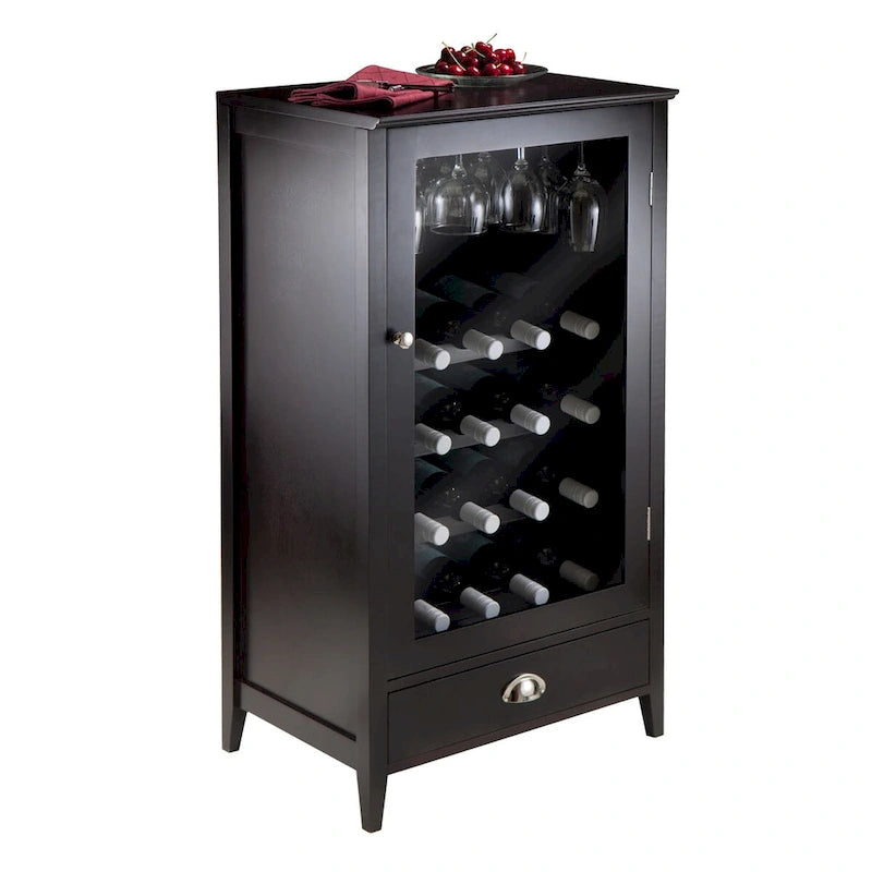 Wine Storage Cabinet, Espresso