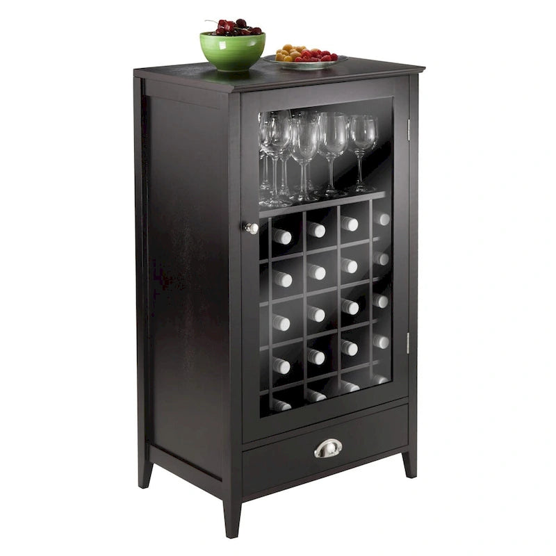 Wine Storage Cabinet, Espresso