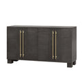 Houten dressoir in traditionele stijl