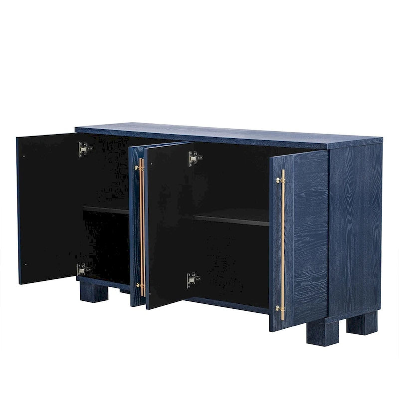 Houten dressoir in traditionele stijl