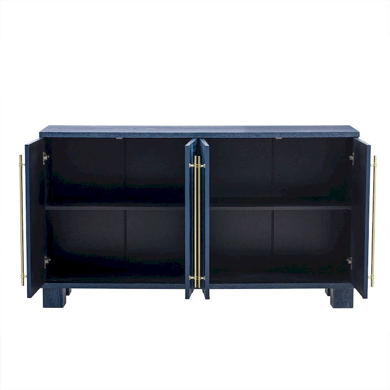 Houten dressoir in traditionele stijl