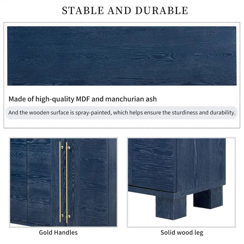 Houten dressoir in traditionele stijl