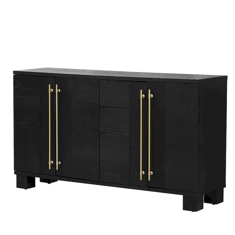 Houten dressoir in traditionele stijl