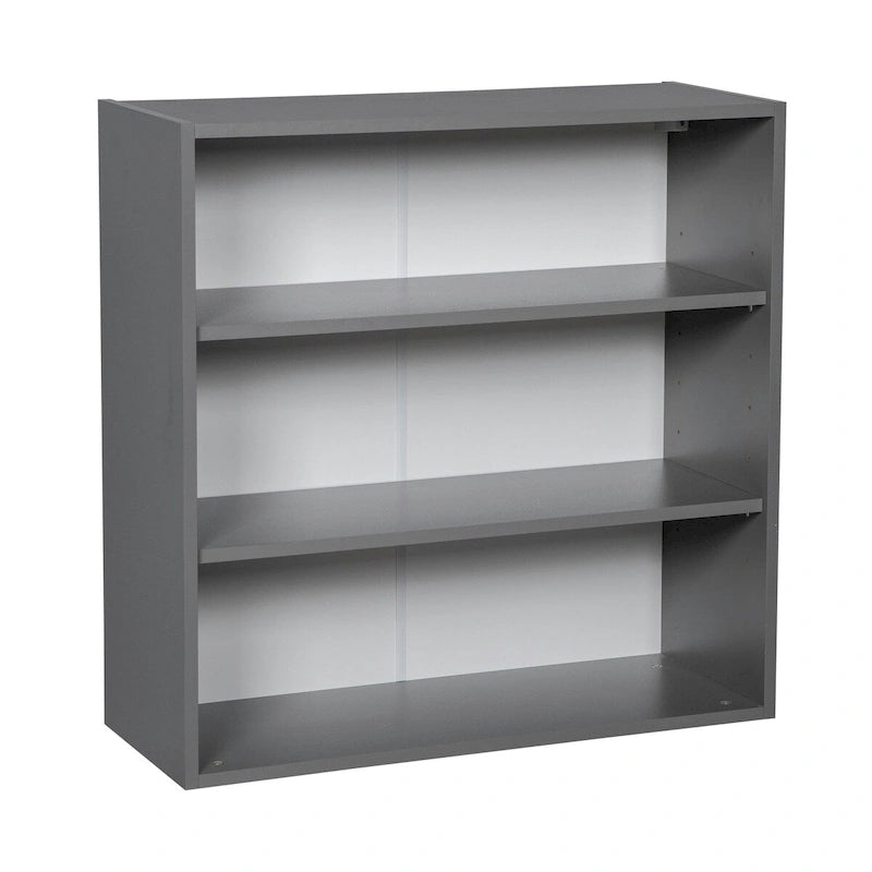 30 x 30 Wall Cabinet Double Door Grey - 30 x 30 x 12