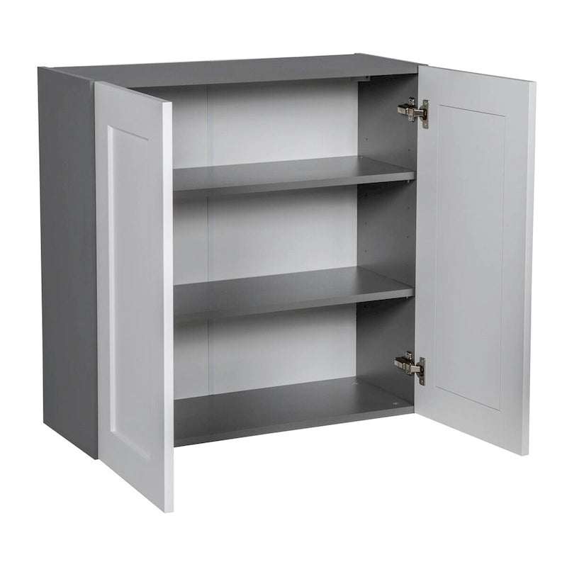 Pensile a doppia anta grigio 30 x 30 - 30 x 30 x 12