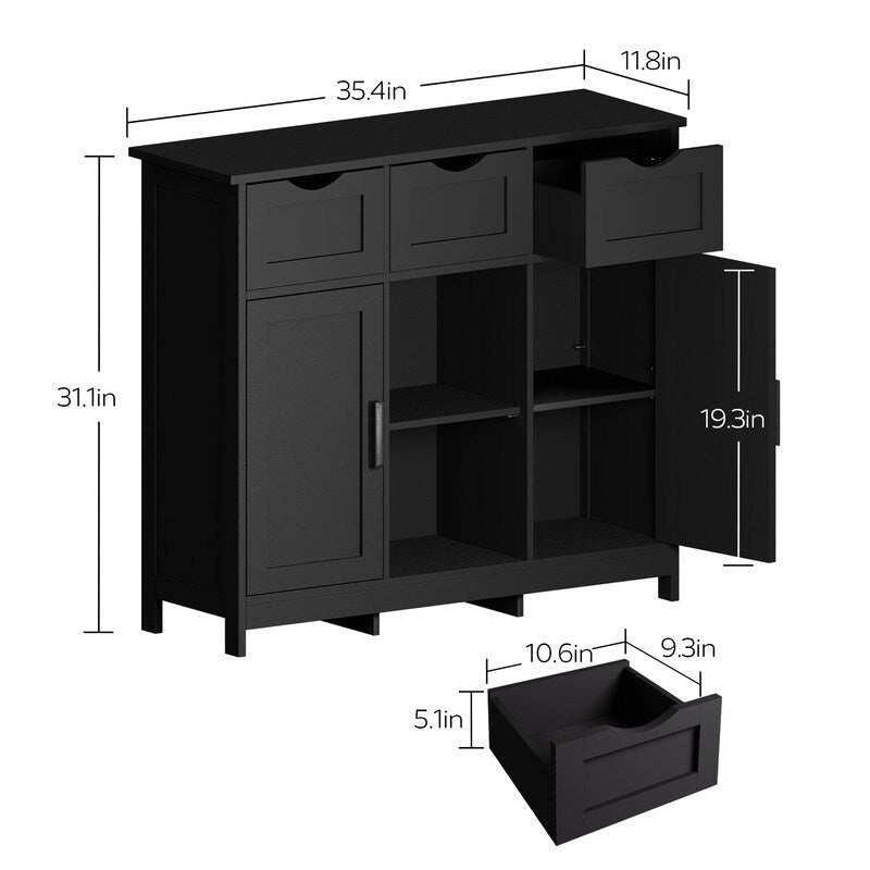 Meuble à vin, espresso - 19.13 x 12.72 x 37.48 pouces