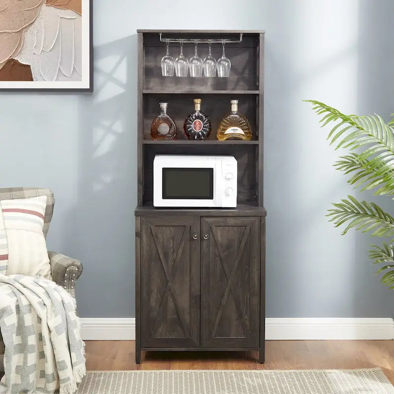 Farmhouse Bar Cabinet