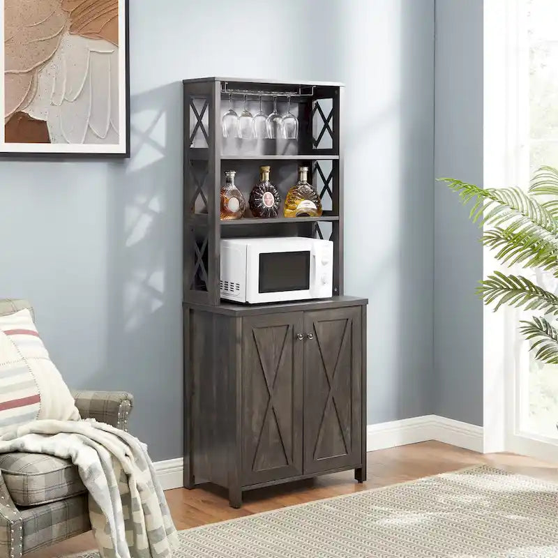 Farmhouse Bar Cabinet