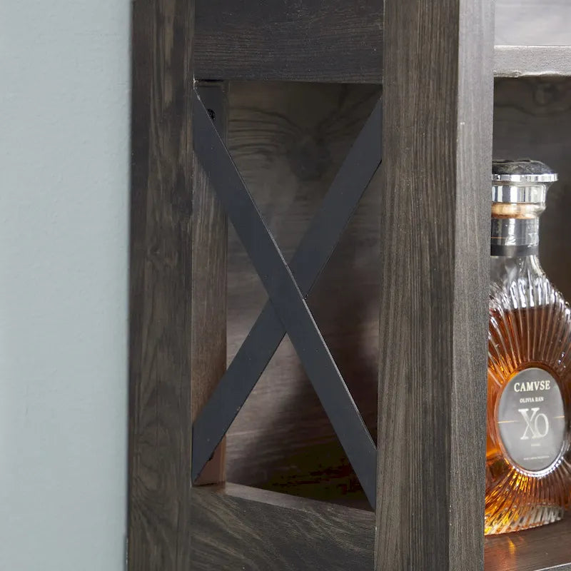 Mobile bar in stile rustico