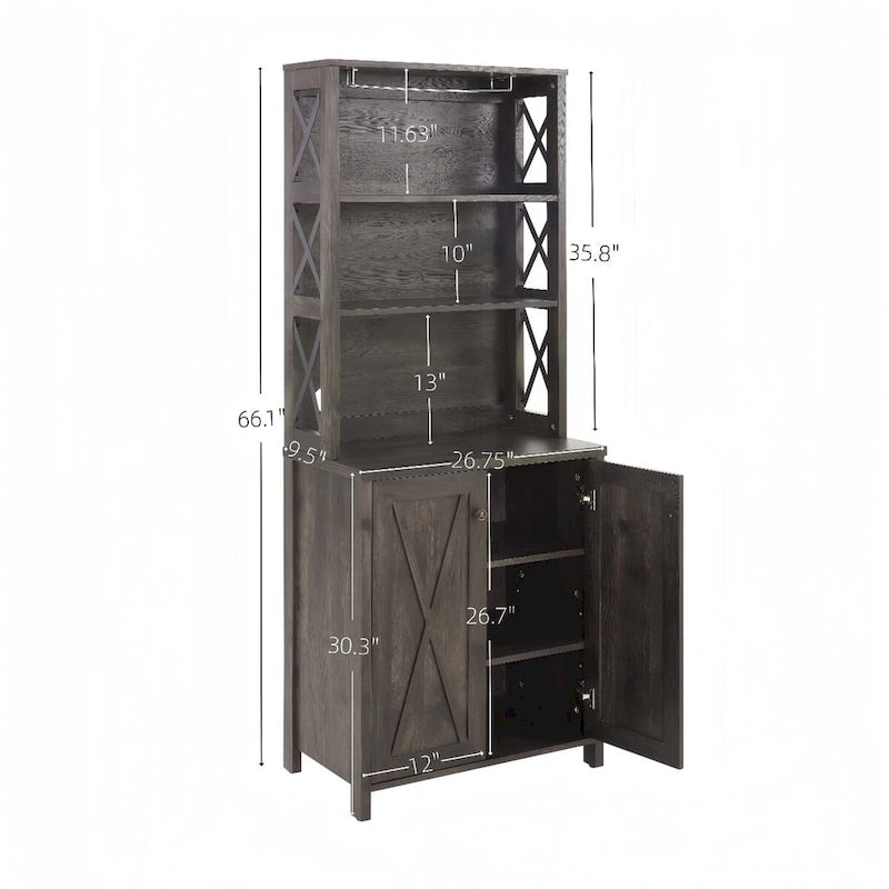 Mobile bar in stile rustico