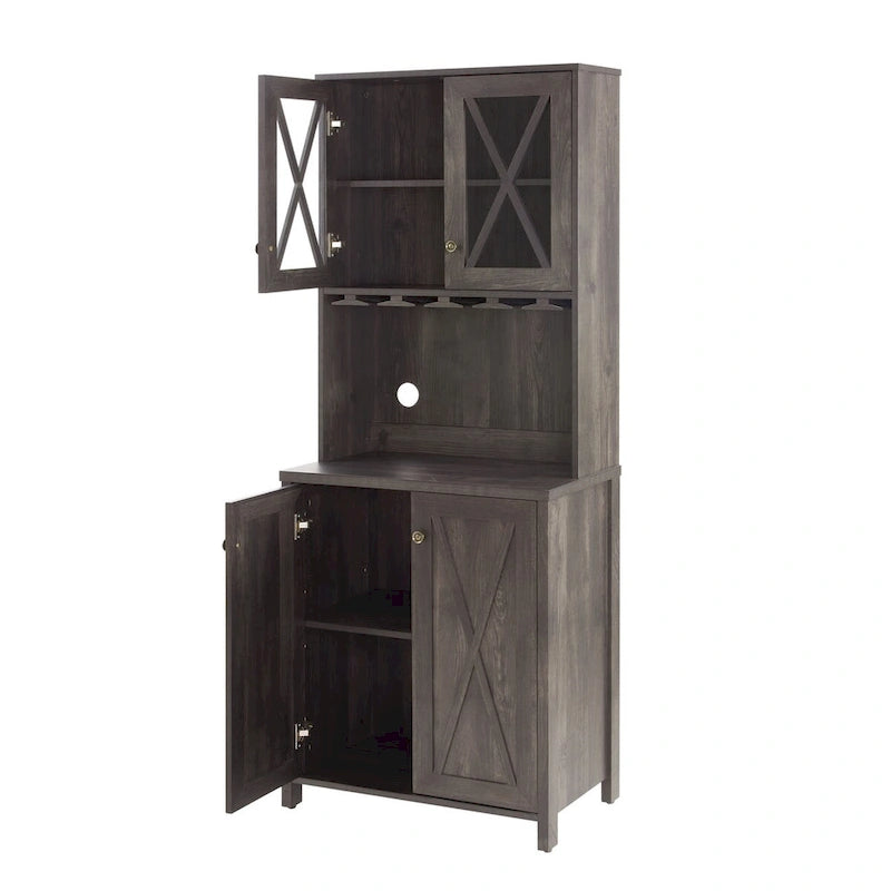 Mobile bar in stile rustico