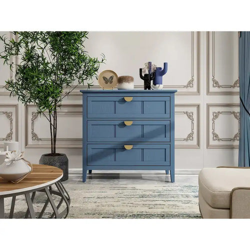 3 Drawer Cabinet - Suitable for Bedroom, Living Room and Entryway