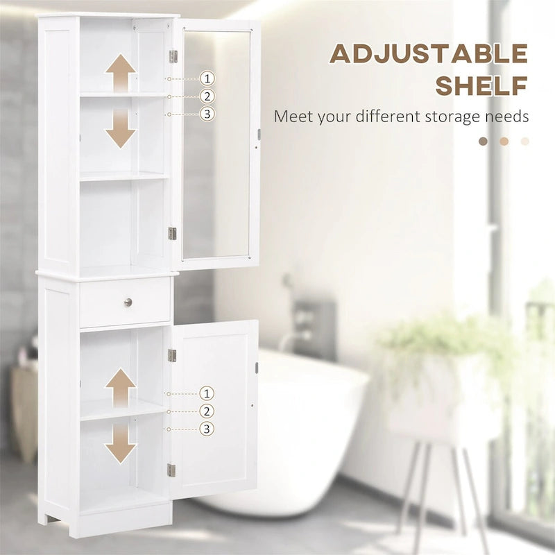 Wandmontierter Badezimmerschrank