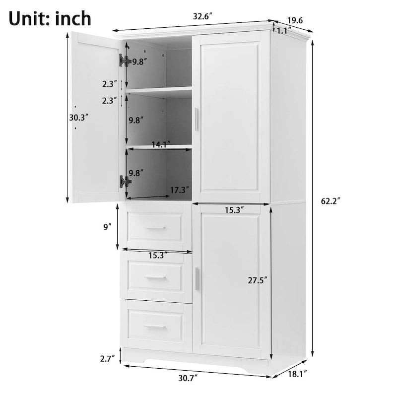 Mobile da bagno con ante - N/D
